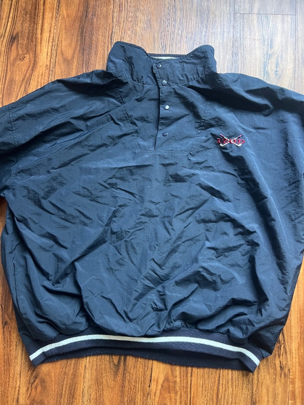 🏒 Vintage IZOD Hockey Windbreaker Jacket XL